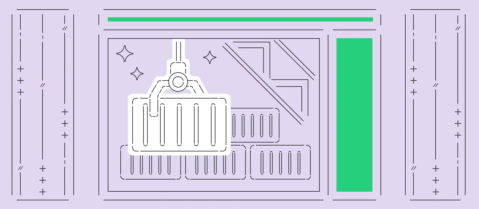 Иллюстрация для статьи на тему «Как зайти в запущенный контейнер в Docker»