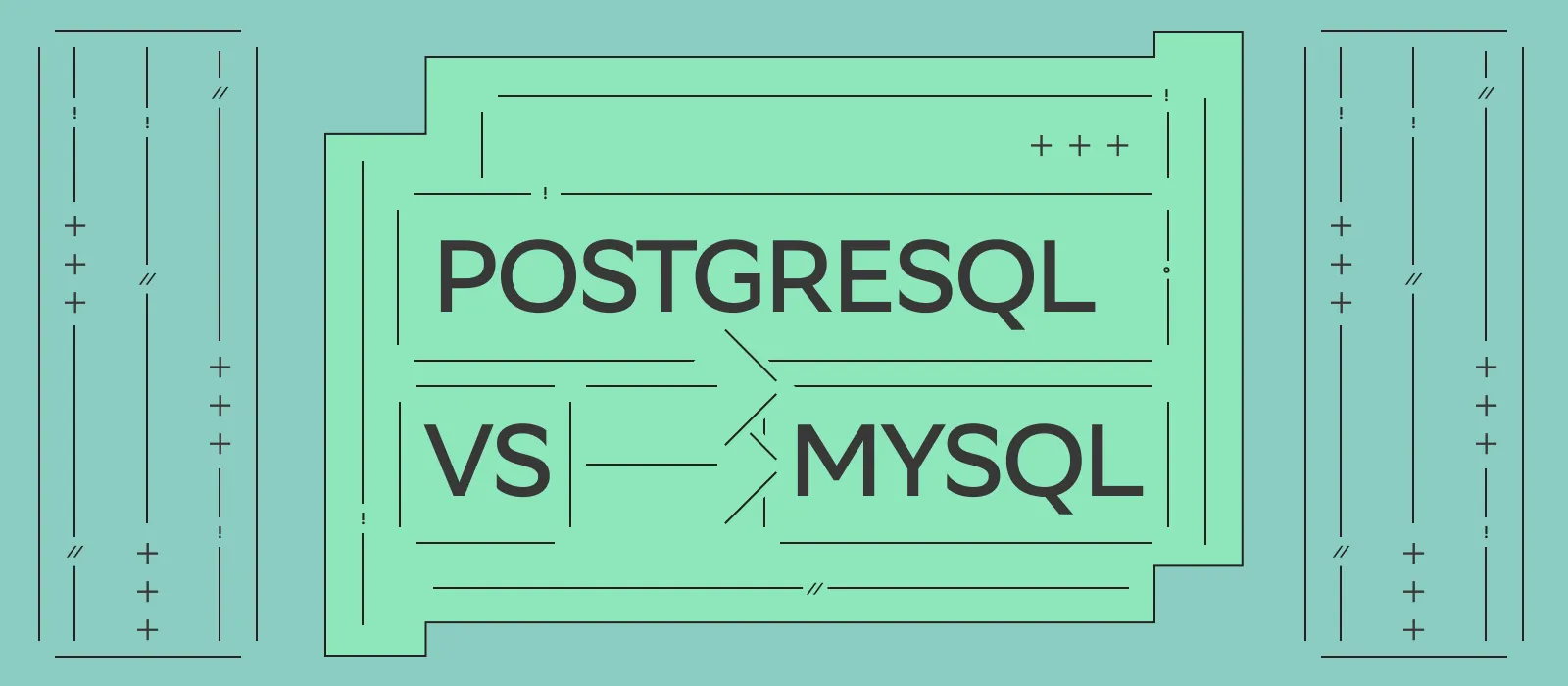 Иллюстрация для статьи на тему «PostgreSQL vs MySQL: какая система подходит вашему бизнесу»